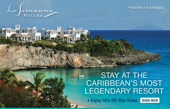 Stay at the Caribbean's Most Legendary Resort
                        - La Samanna. Enjoy 10% Off VIlla Rates